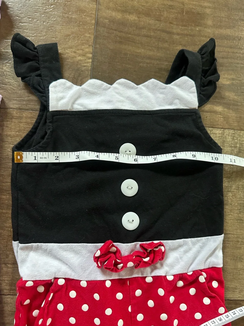 Lilytots princess and Minnie themed rompers size 3-4